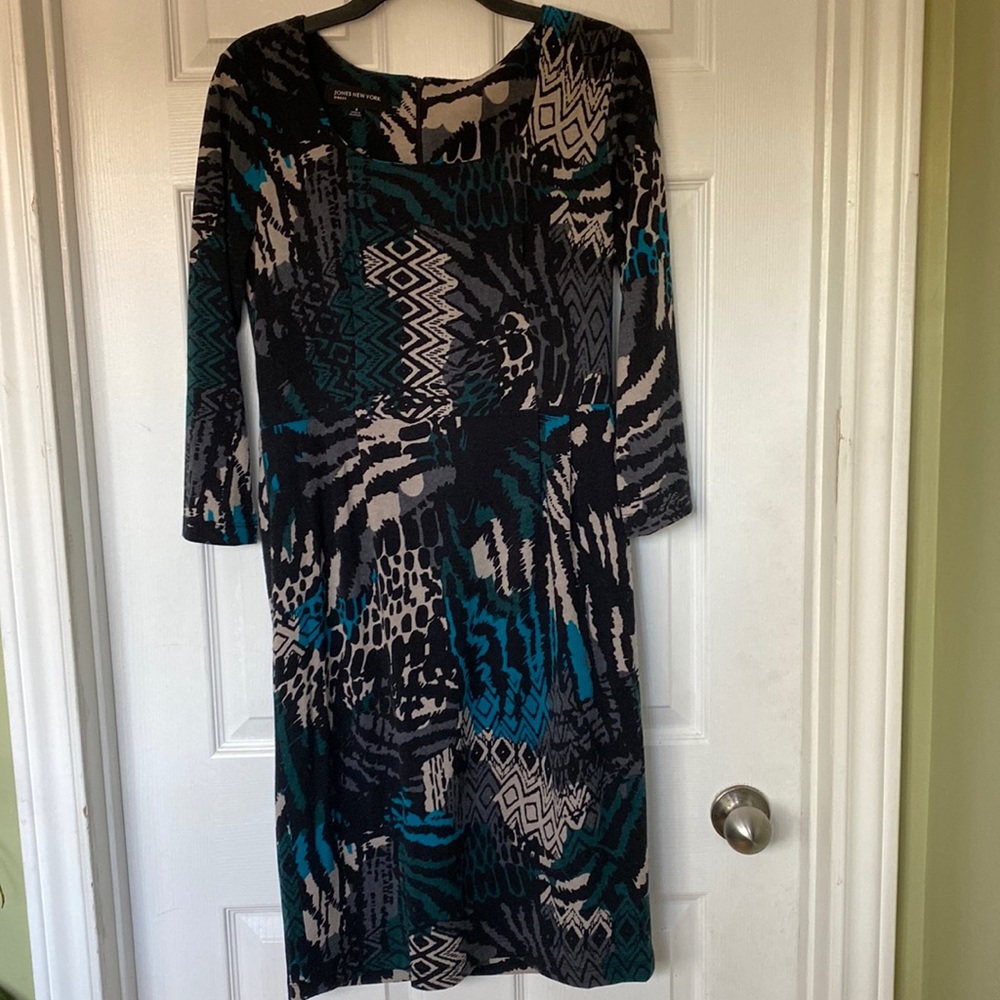 Fun pattern Jones New York dress